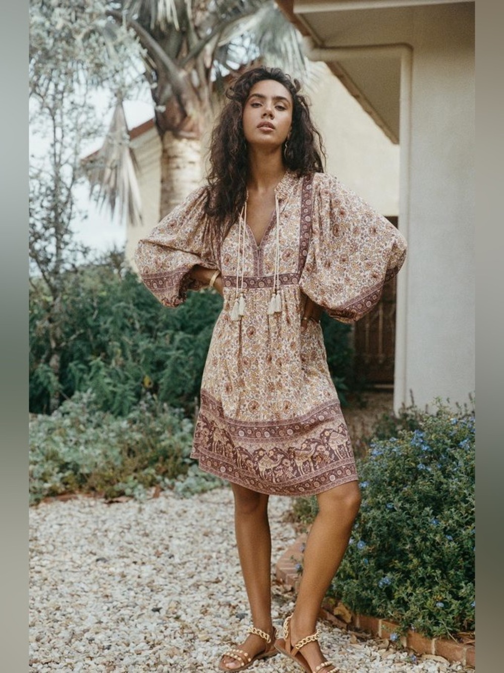 Spell Sundown Boho Mini Dress